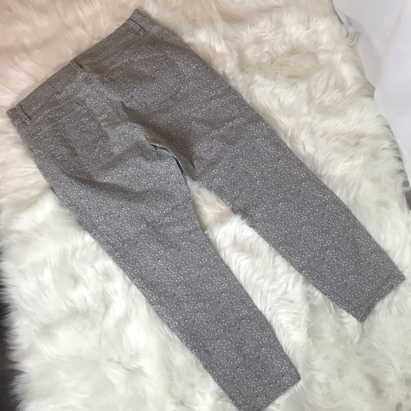 Loft Modern Skinny Print Ankle Jeans - Picture 3 of 6